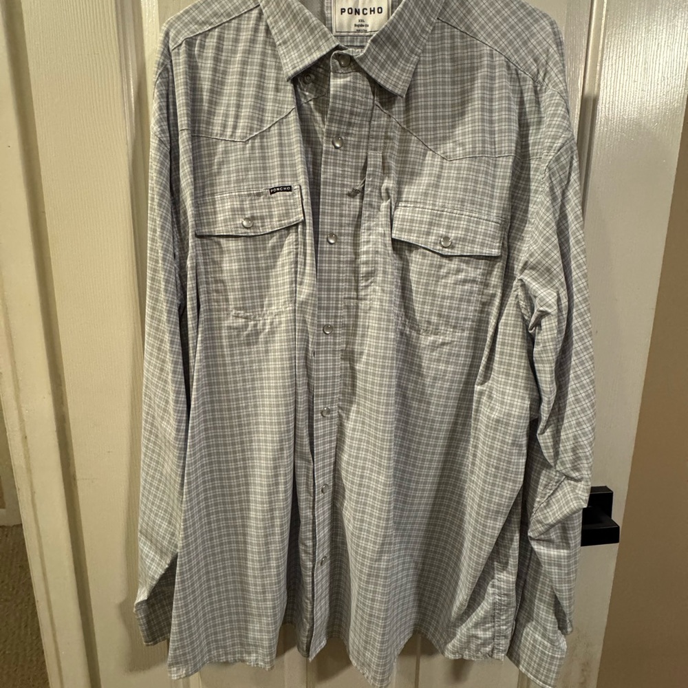 Poncho Outdoors Western Long Sleeve button up